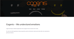 Desktop Screenshot of cogenis.com